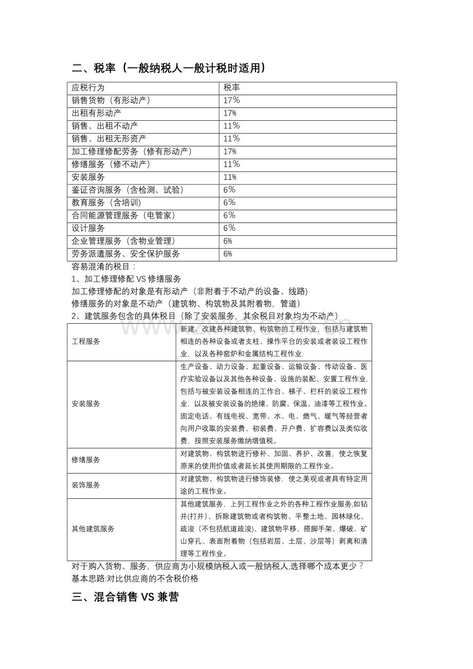 电力施工企业常用增值税知识讲座.docx_第2页