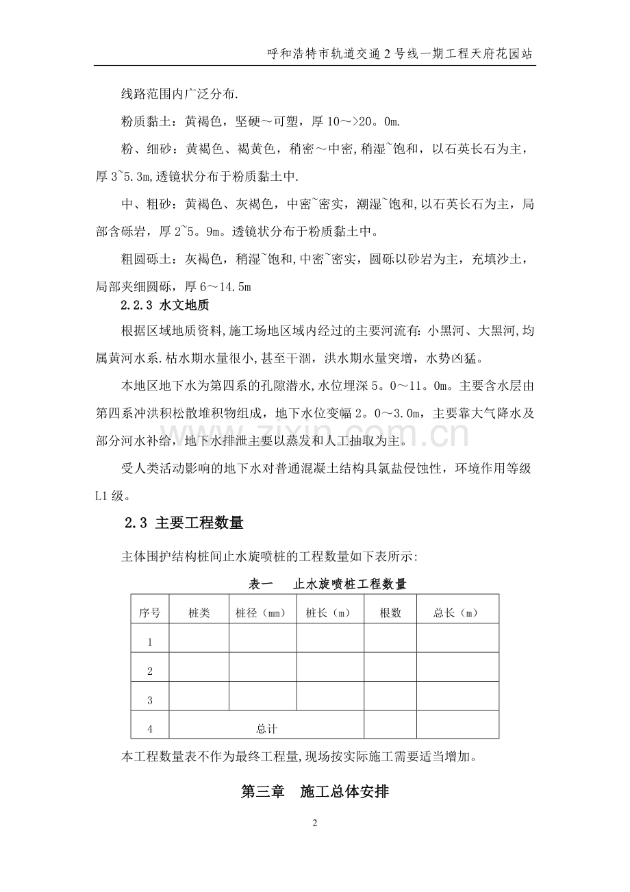 三重管高压旋喷桩施工方案详解.doc_第3页