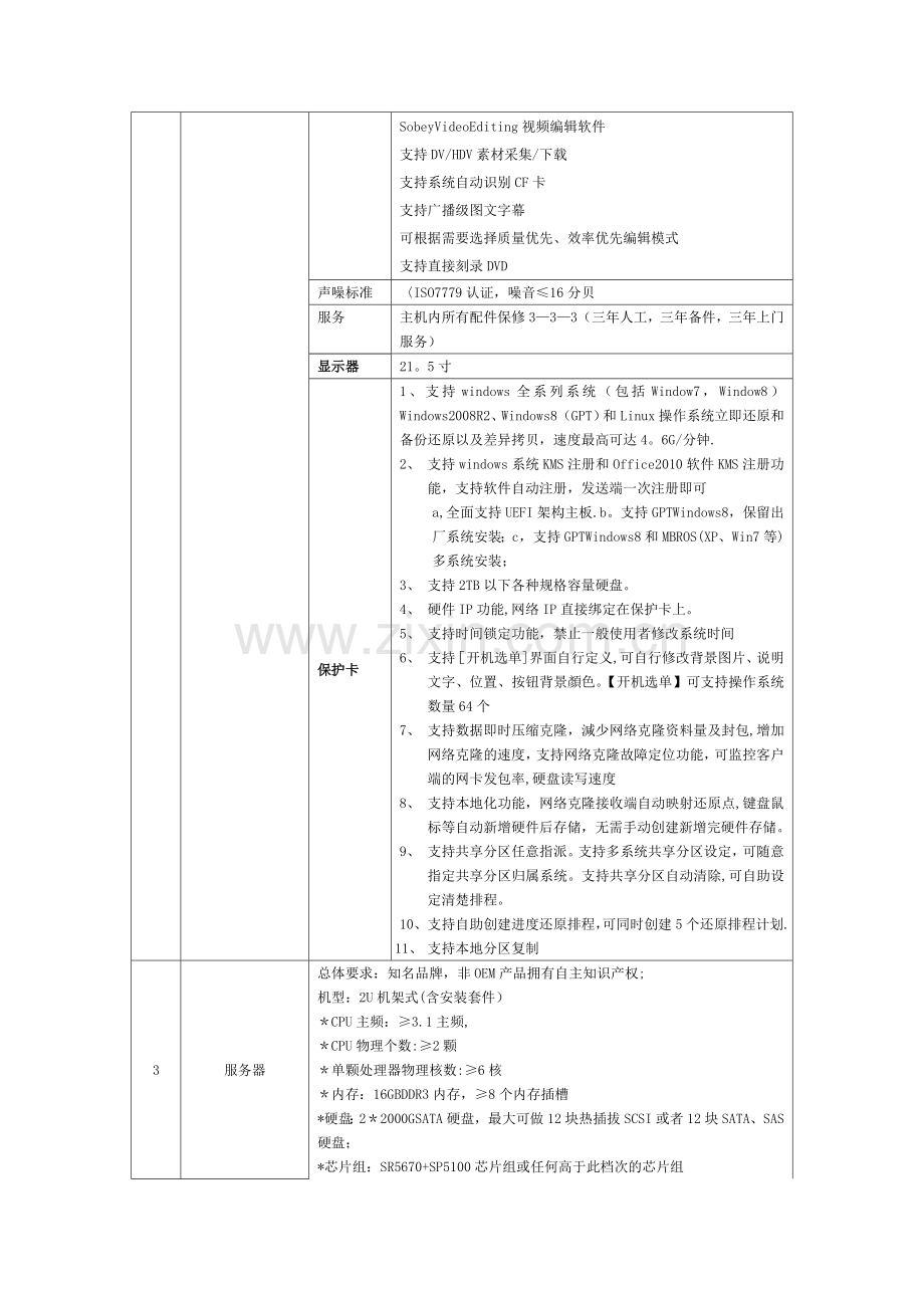 一电脑实验室设备技术参数.doc_第3页