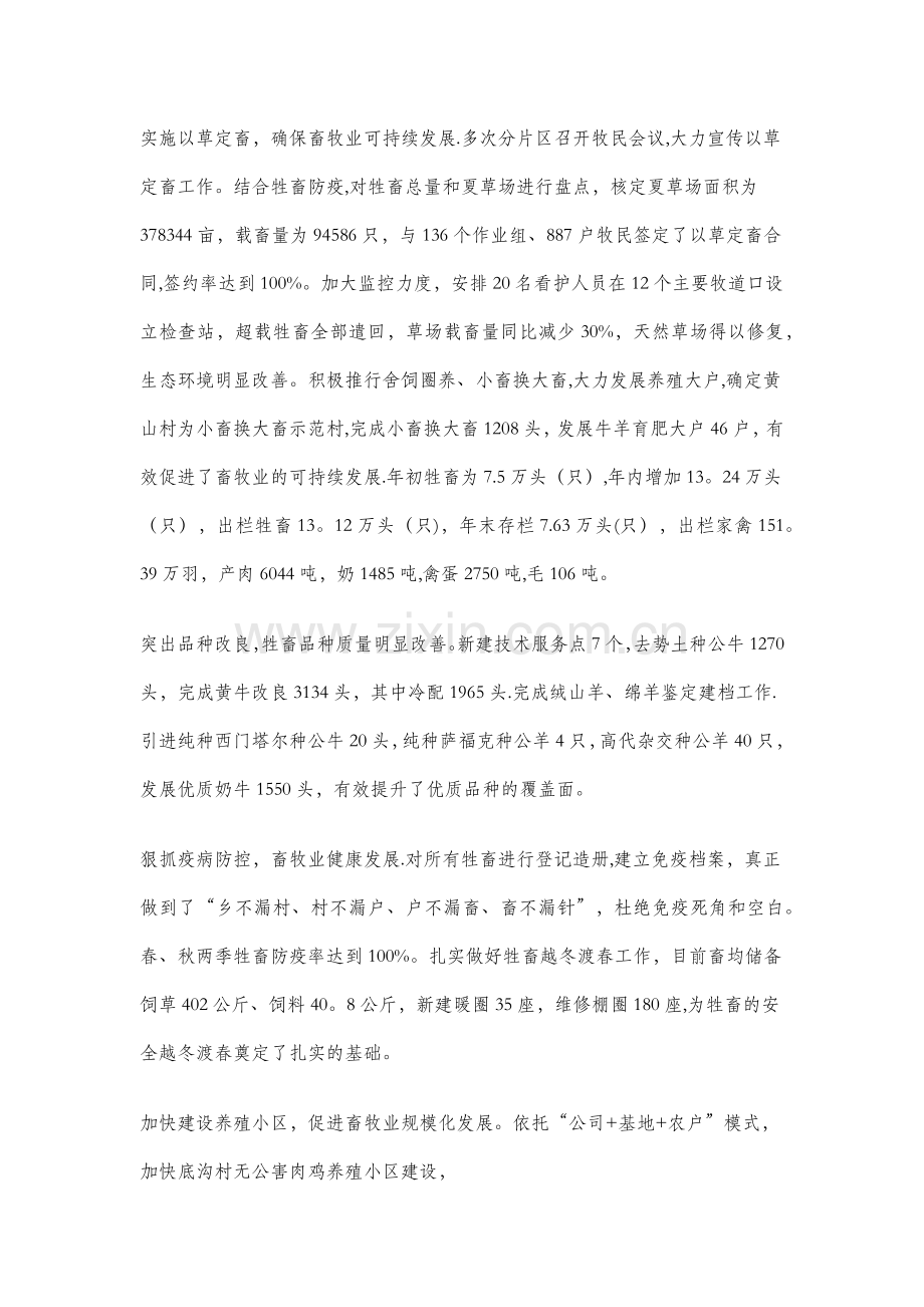 乡工作汇报材料—汇报材料.doc_第2页