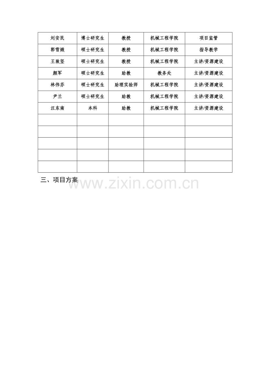 工程制图混合教改申请.doc_第2页