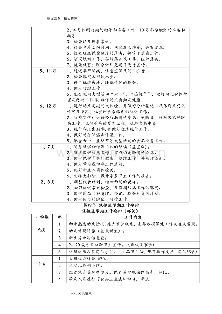 幼儿园保健医一日生活常规流程图.doc_第3页