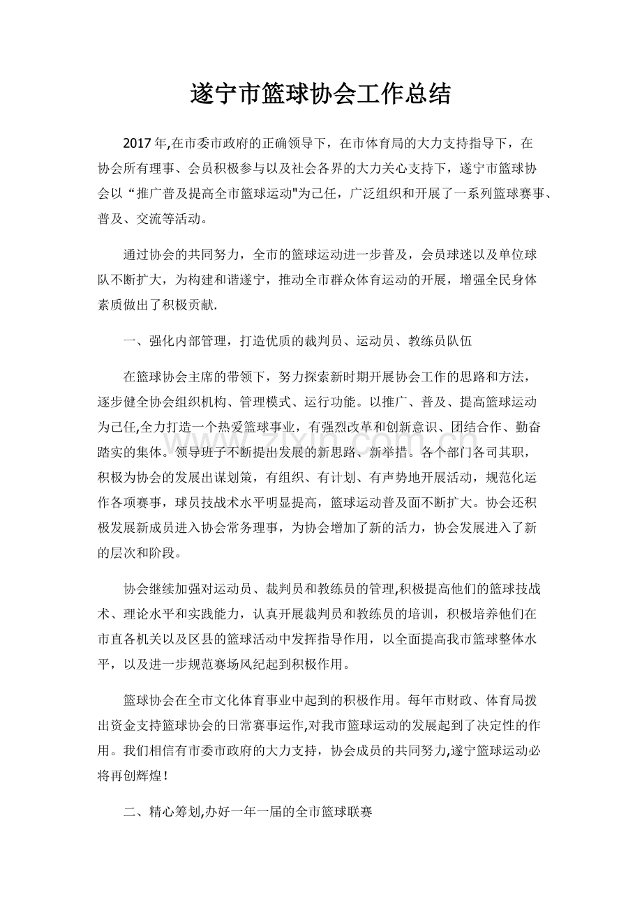 篮球协会年度总结.doc_第1页