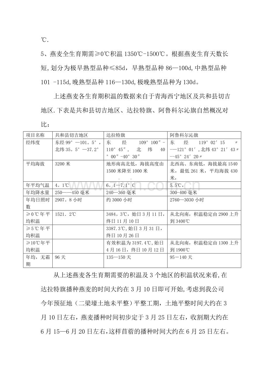 燕麦种植技术标准及流程.doc_第2页