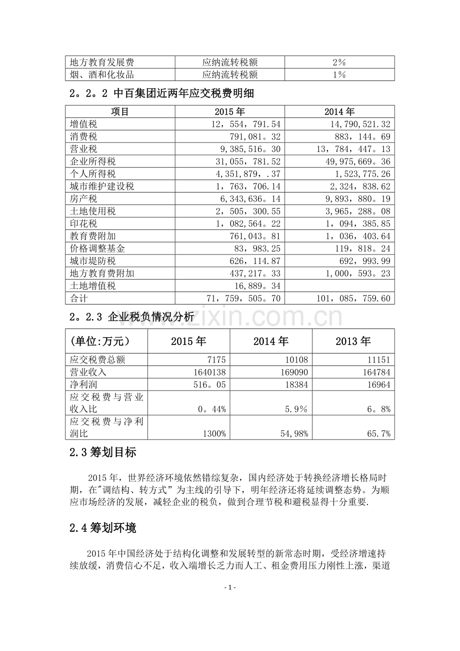 税收筹划设计方案.doc_第2页