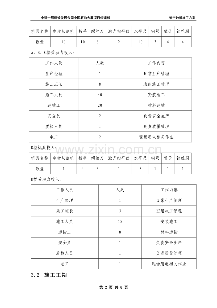 架空地板施工方案.最终版.doc_第3页