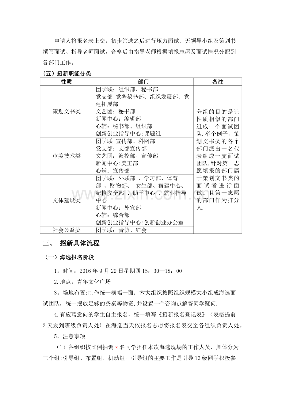 广东金融学院会计系学生干部招新工作方案(试行).doc_第2页