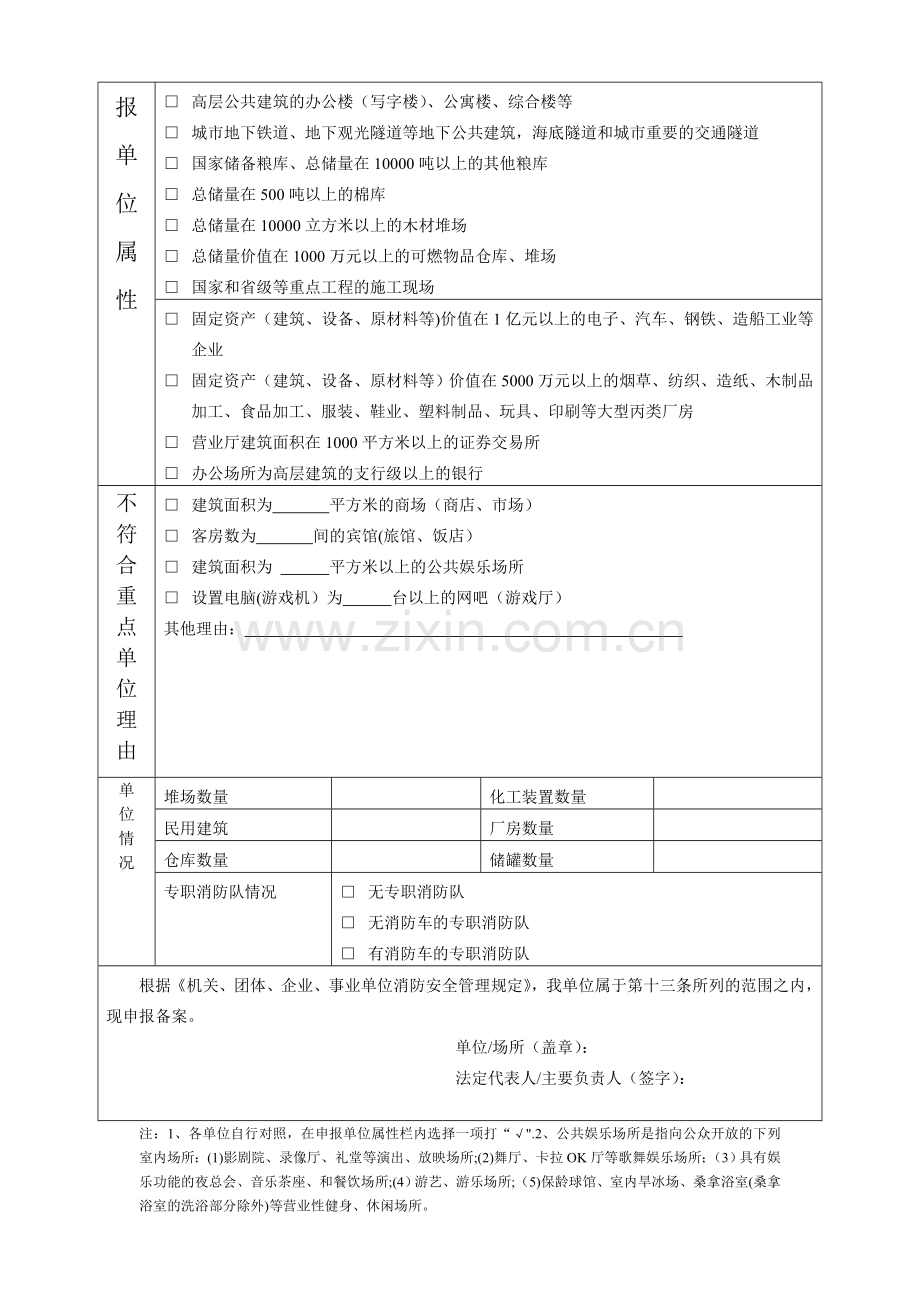 消防安全重点单位申报表.doc_第2页