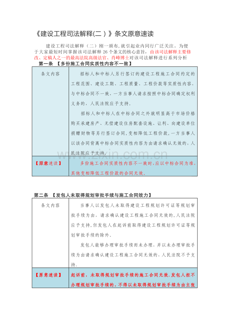 建设工程司法解释二条文原意解读.doc_第1页