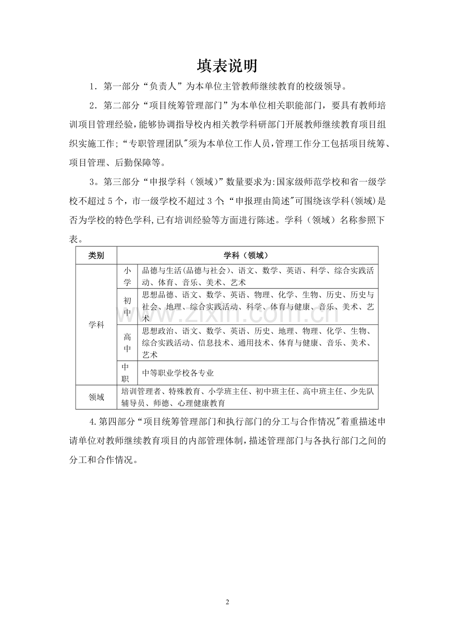 深圳市中小学教师专业发展基地学校申报表.doc_第2页