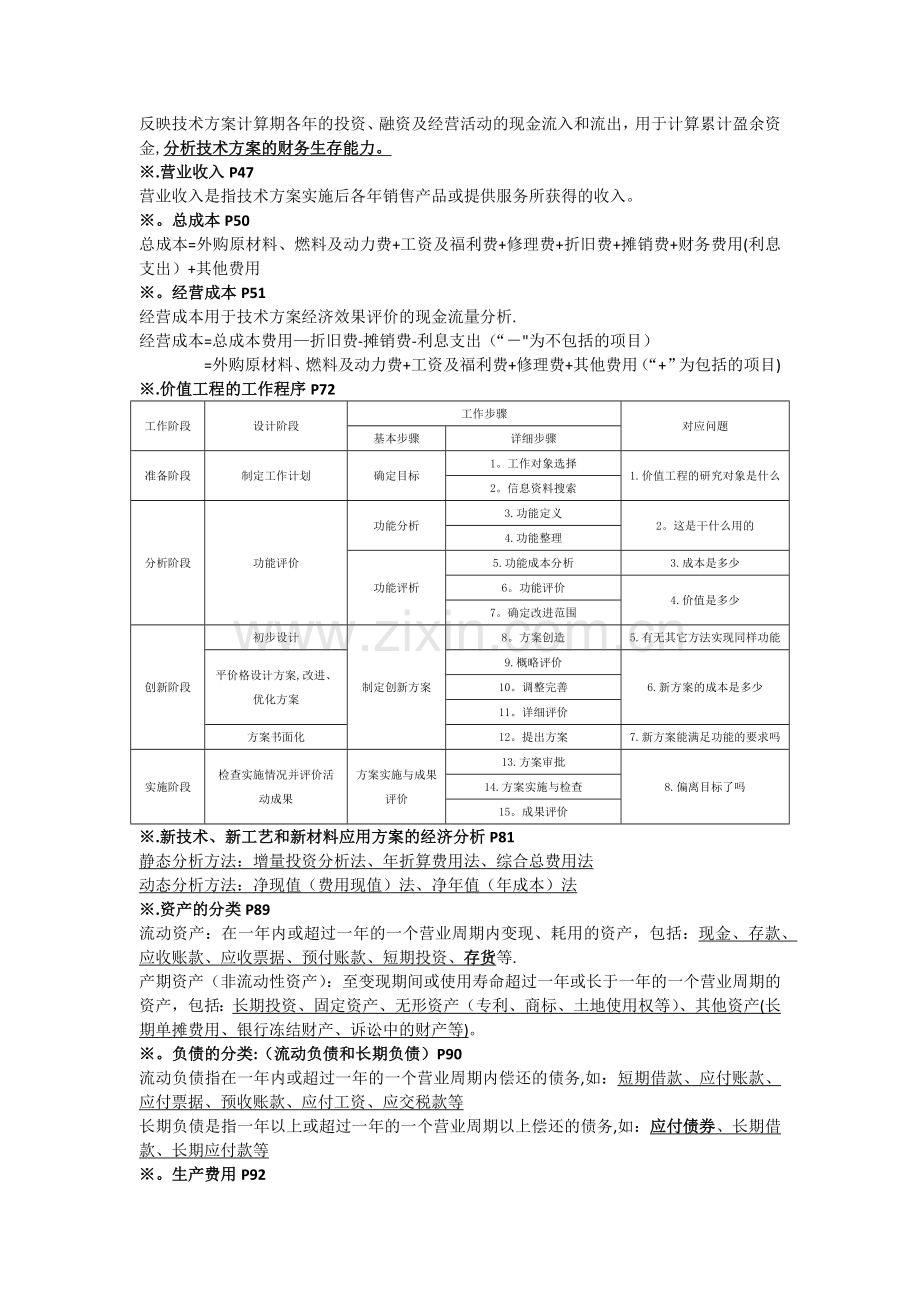 一级建造师工程经济名词解释.docx_第2页