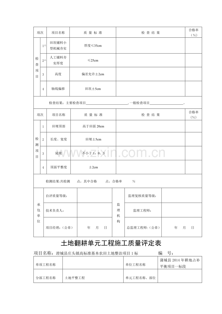 表土剥离工序质量评定表.doc_第3页