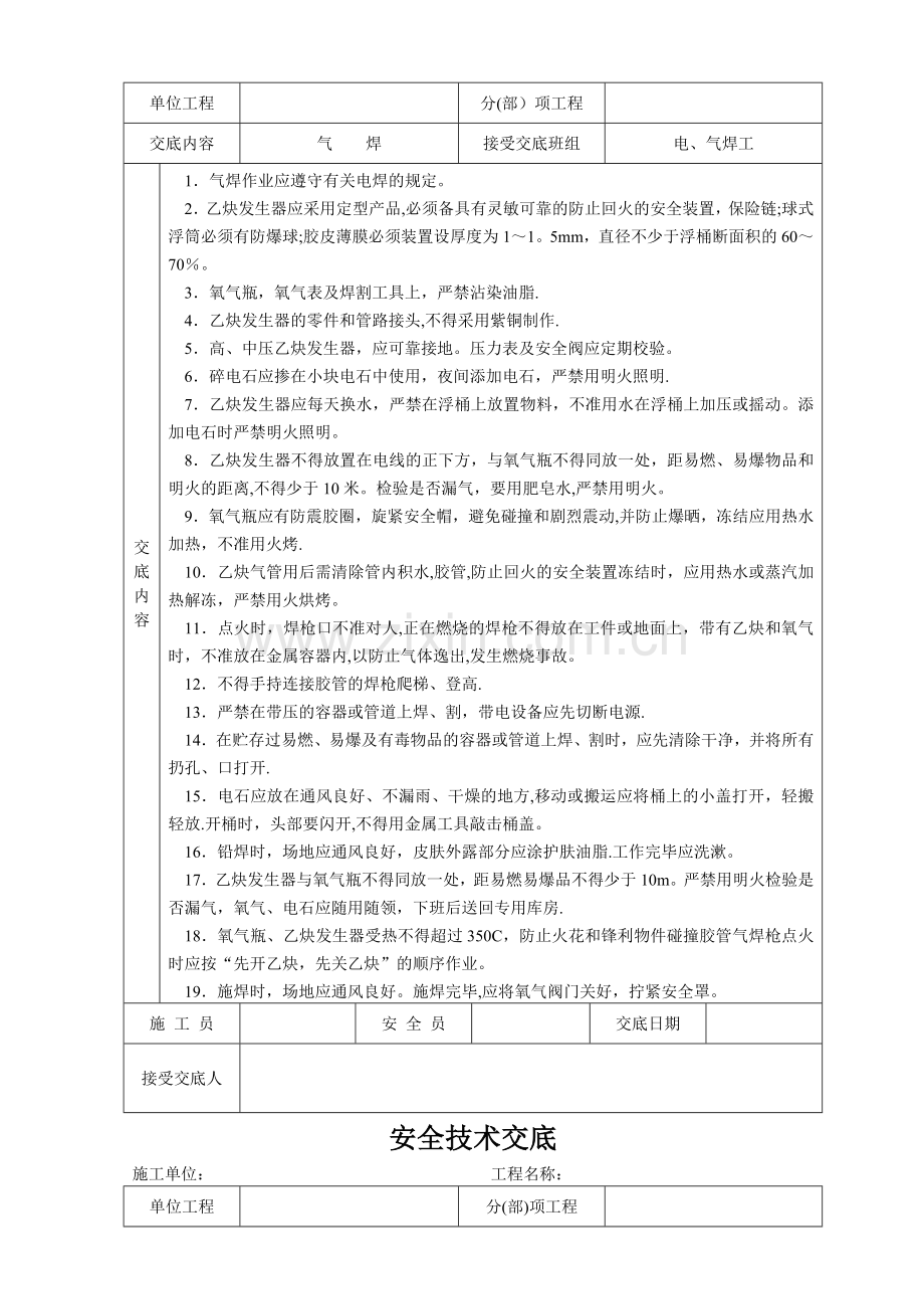 建筑施工各项安全技术交底大全-全集.doc_第2页