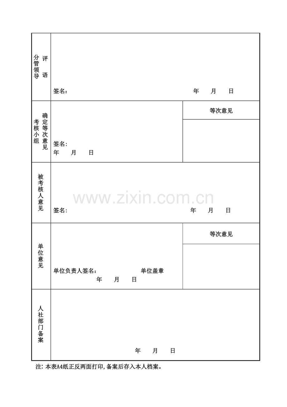 年度考核登记表-校长.doc_第2页