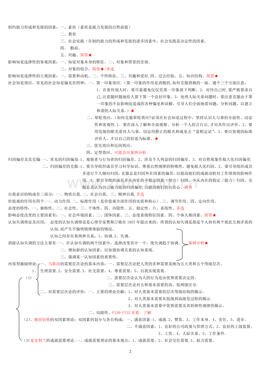 管理心理学总复习.doc_第2页