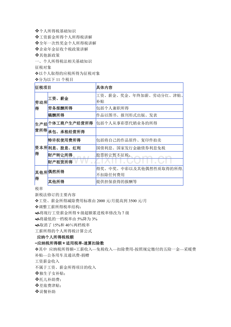 个人所得税基础知识讲座WORD版.doc_第1页