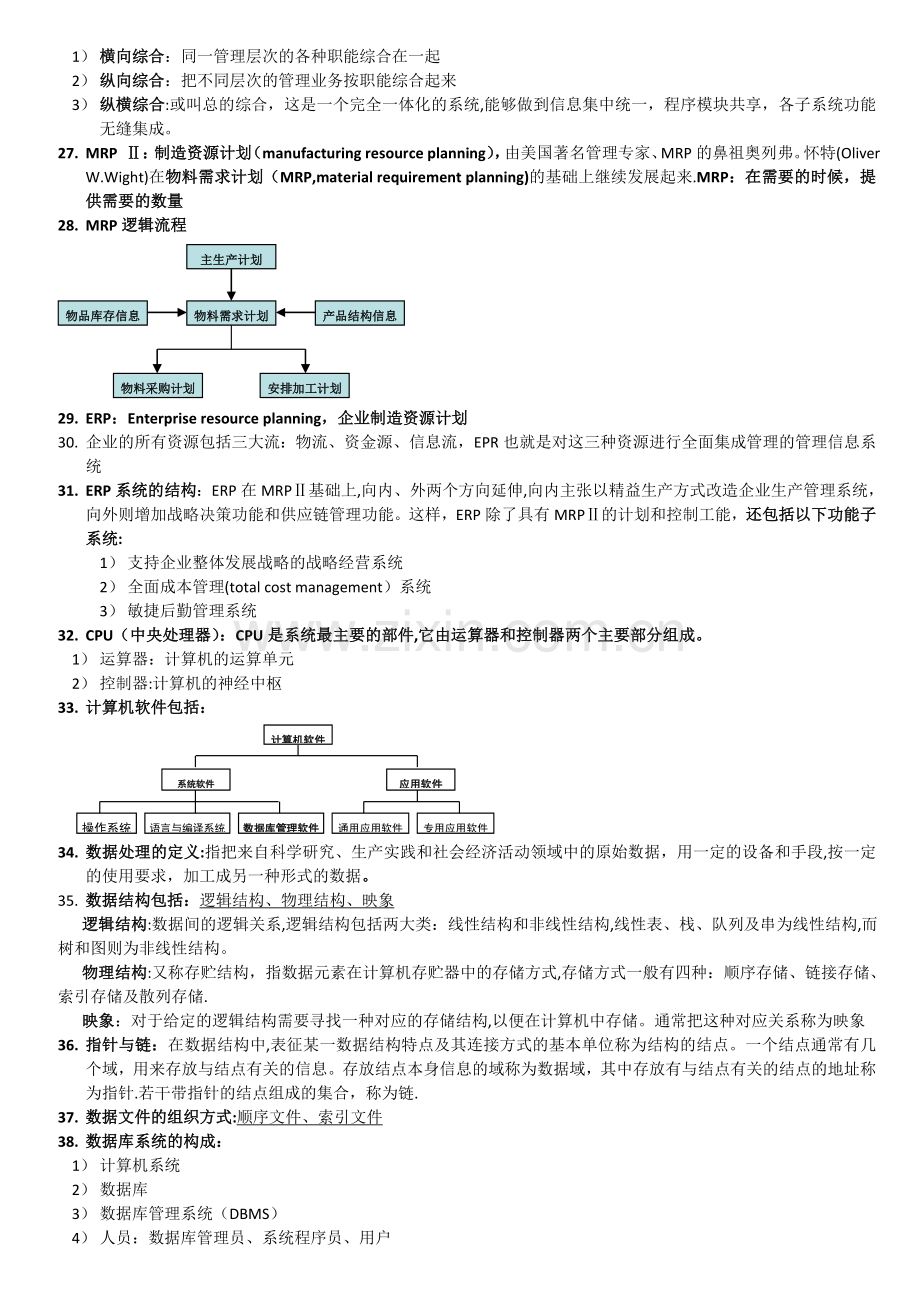 上海交通大学网院--管理信息系统复习.doc_第2页