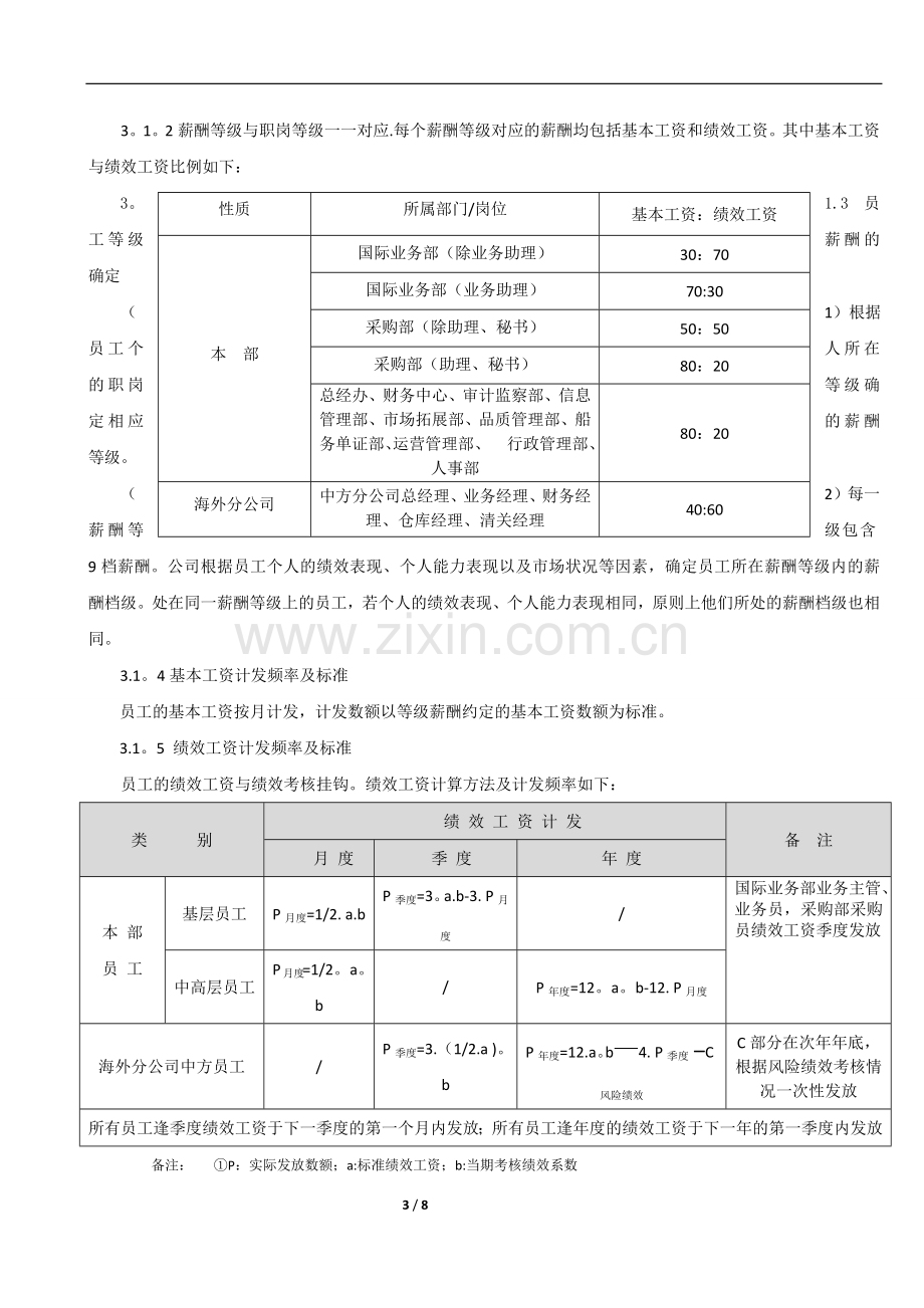 薪酬管理制度(审批).doc_第3页