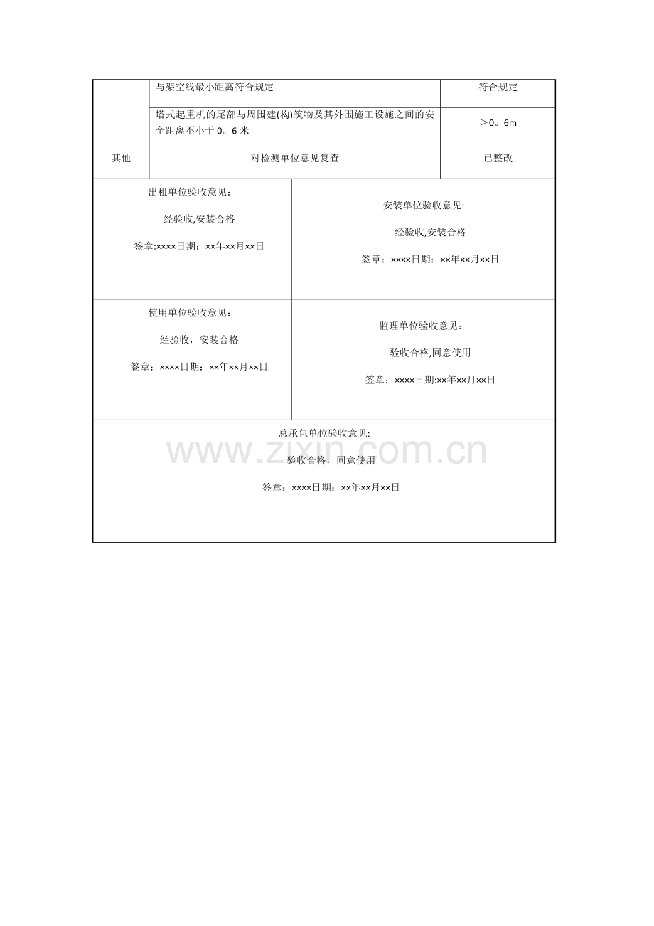 塔吊安装验收记录表16358.doc_第3页