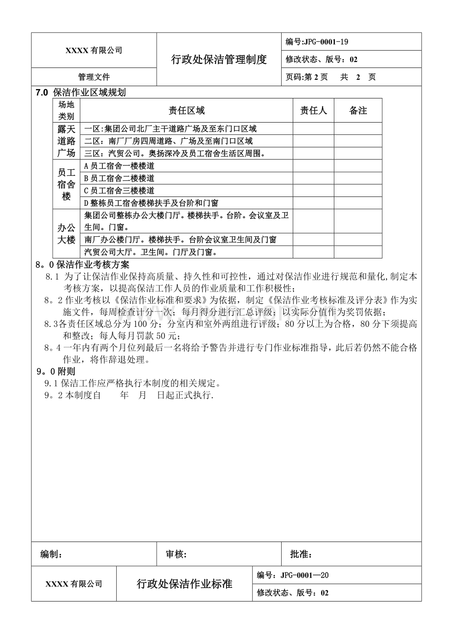 行政部保洁管理制度.doc_第2页