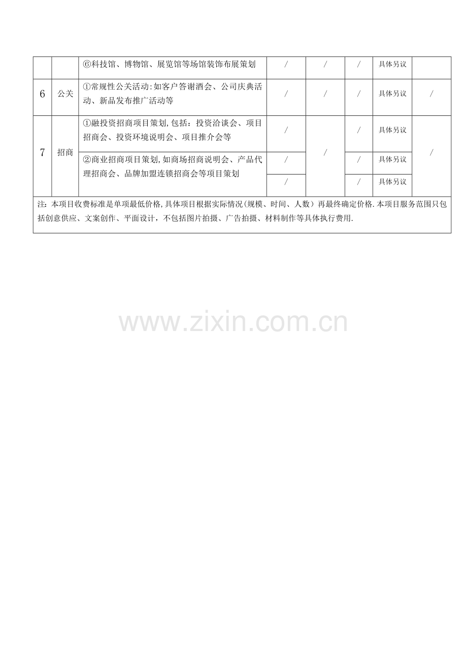 策划类服务项目及收费标准.docx_第3页