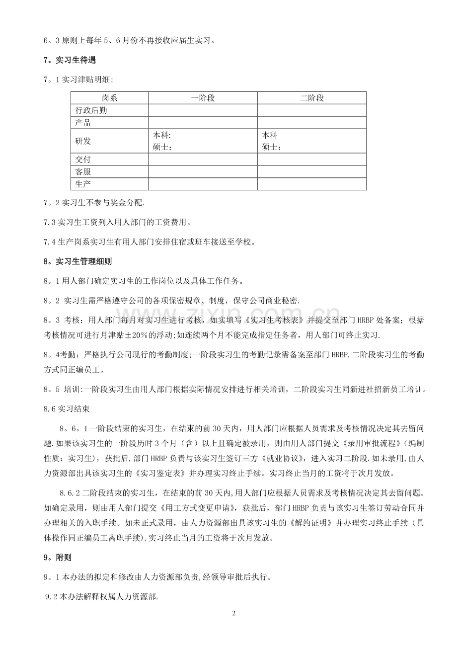 实习生管理办法2017.doc_第3页