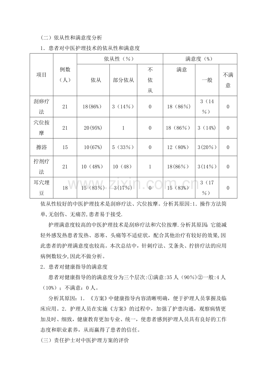 急诊科2014年优势病种中医护理方案效果分析报告.doc_第3页