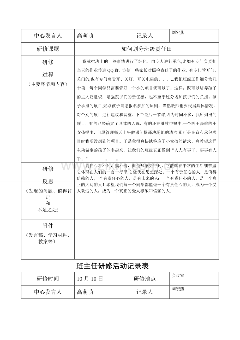 班主任研修活动记录表.doc_第3页