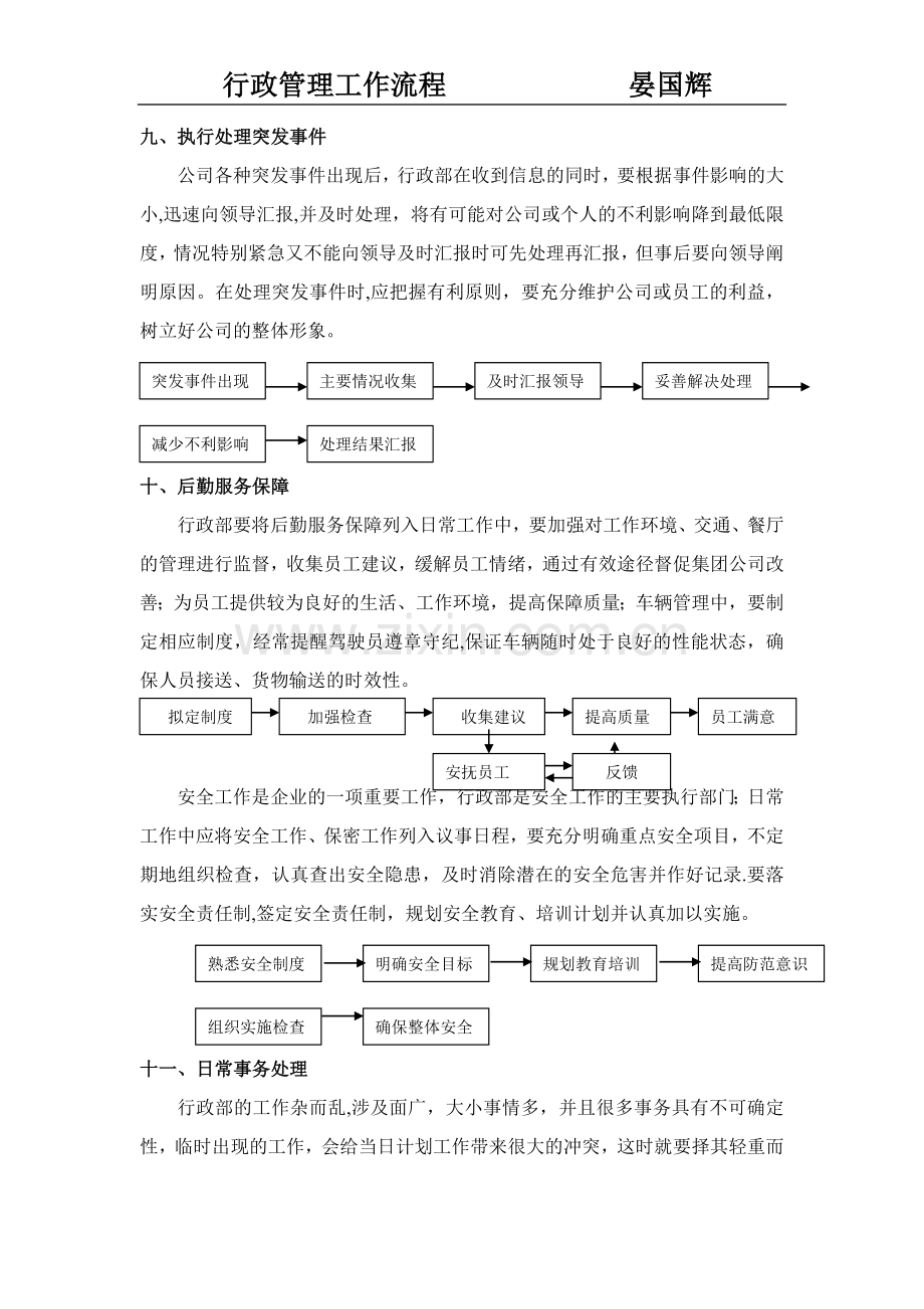 行政管理中主要的工作流程.doc_第3页