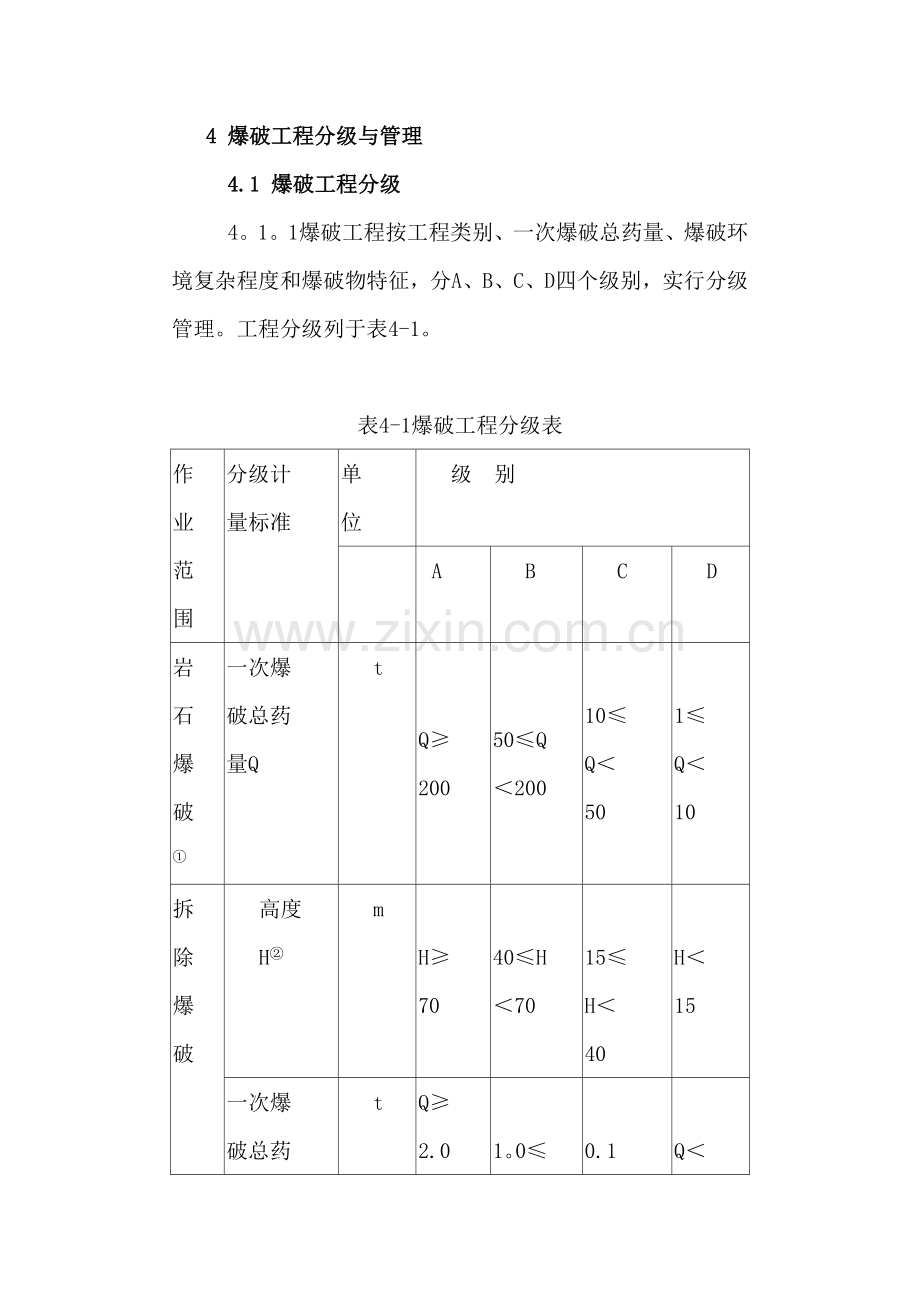 爆破等级划分表.doc_第1页