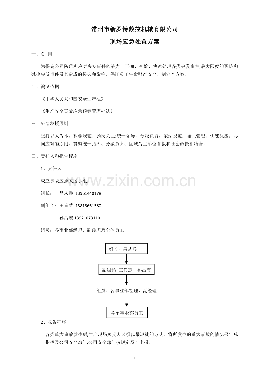 现场应急处置方案.doc_第1页