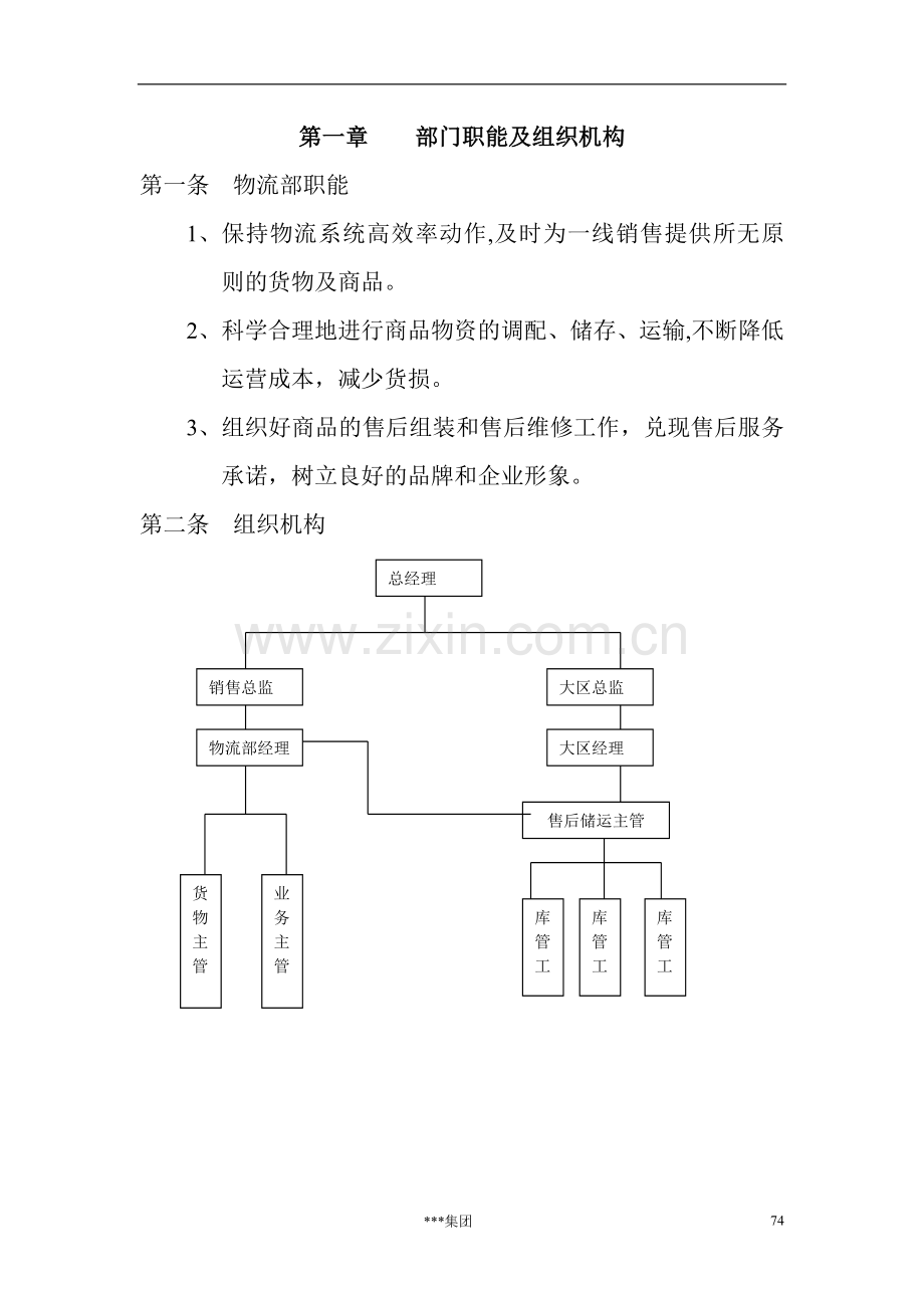 物流管理部工作手册.doc_第3页