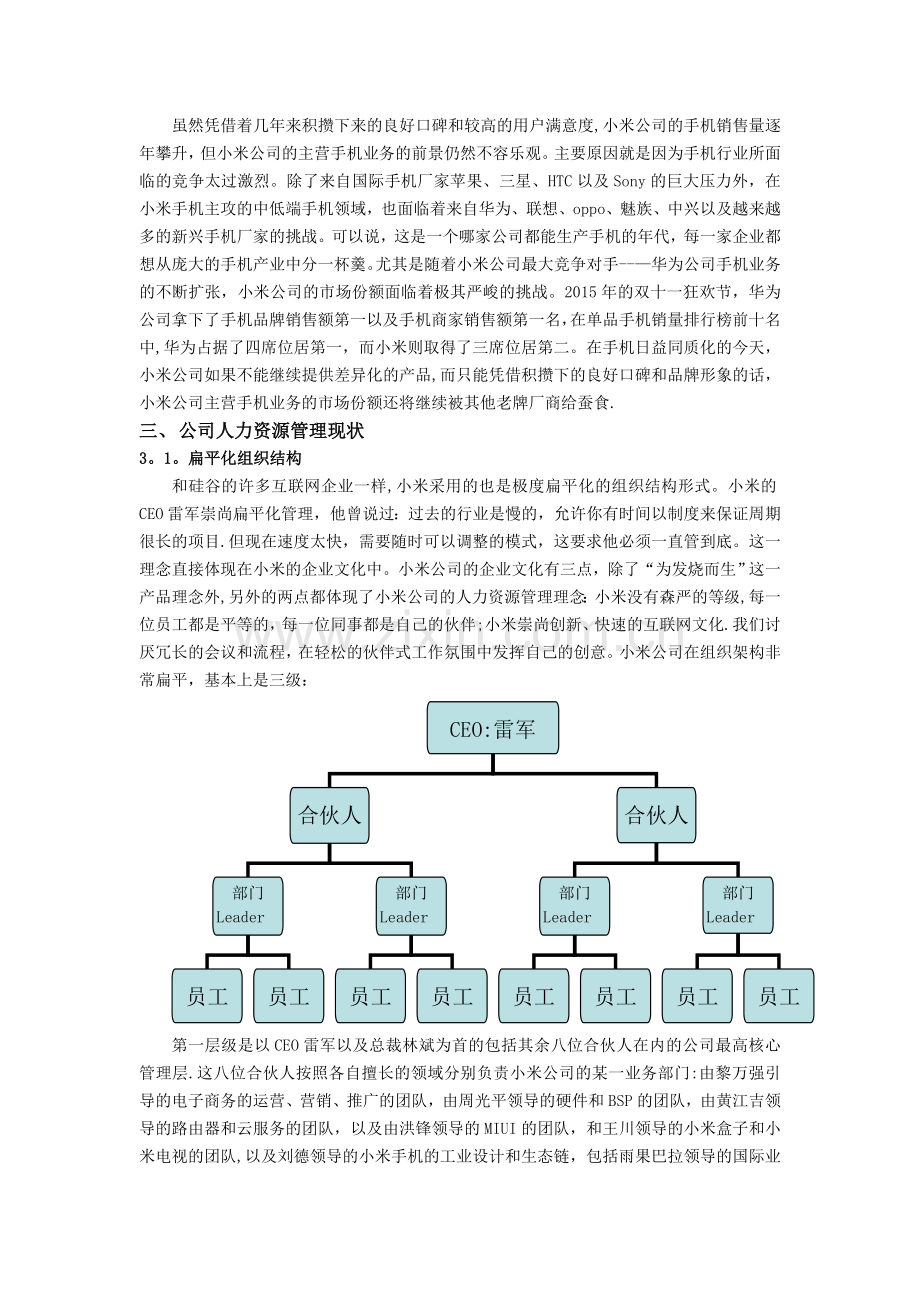 小米公司人力资源管理现状及对策浅析.doc_第2页