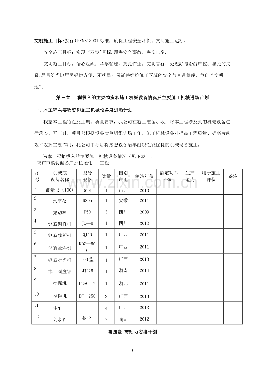 护栏工程施工组织设计(技术标).doc_第3页