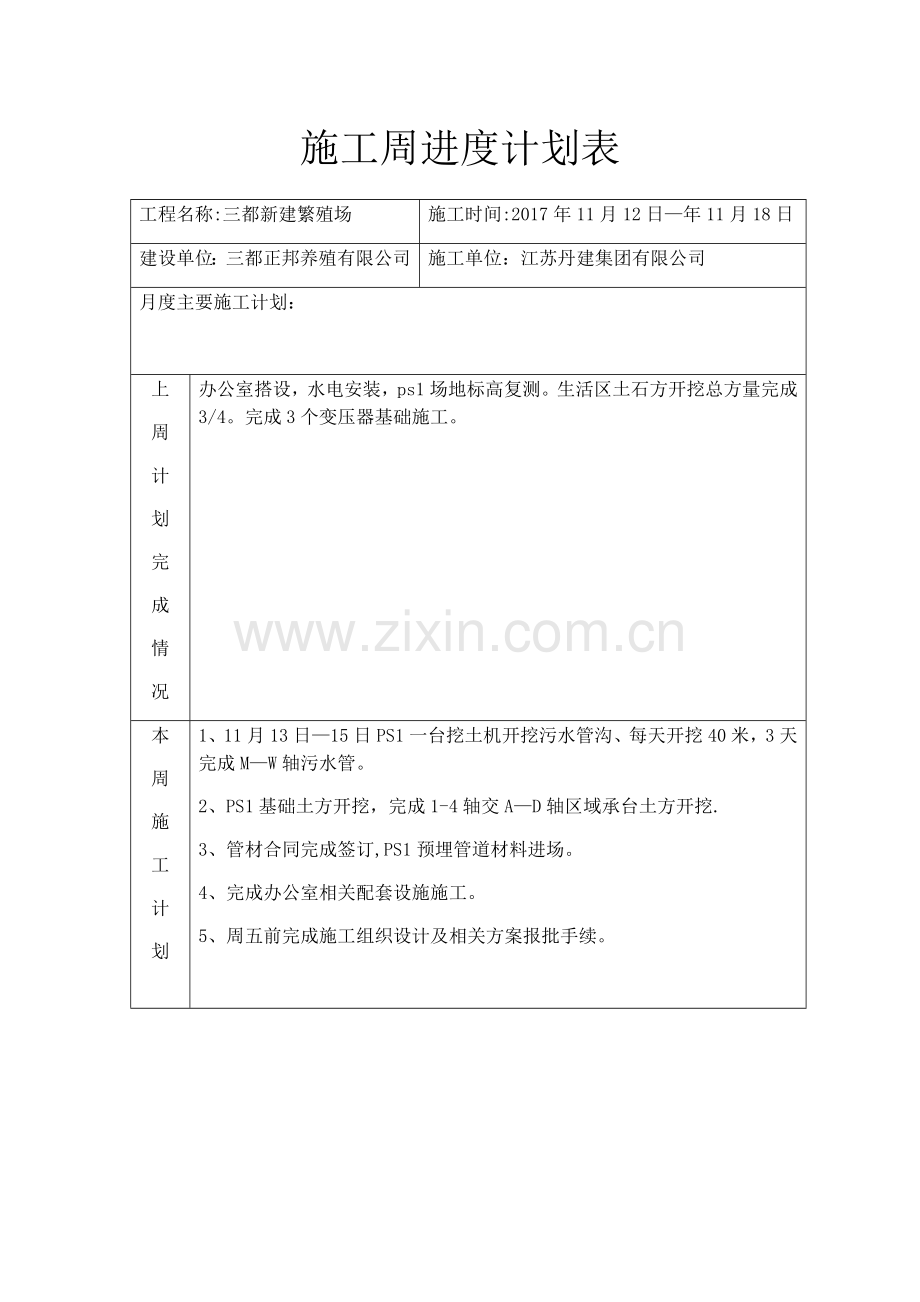 施工周进度计划表.docx_第1页