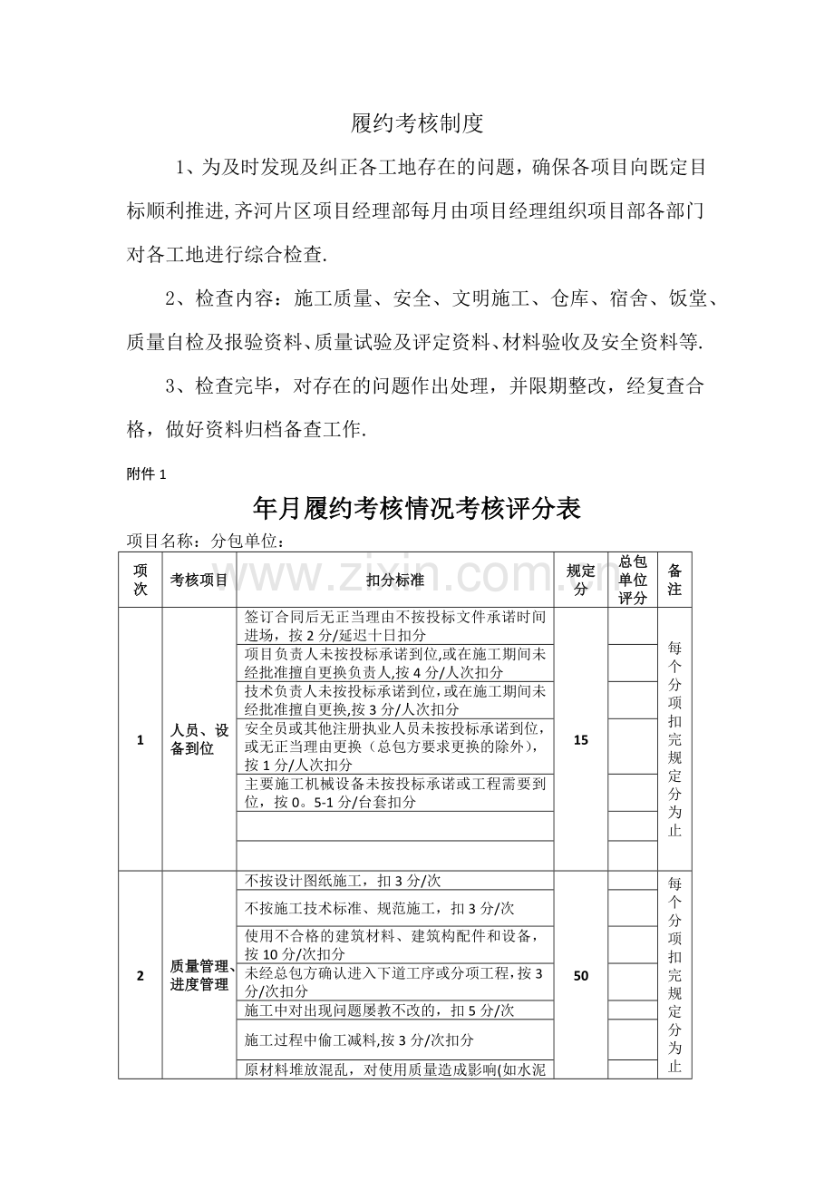 履约考核制度.doc_第1页