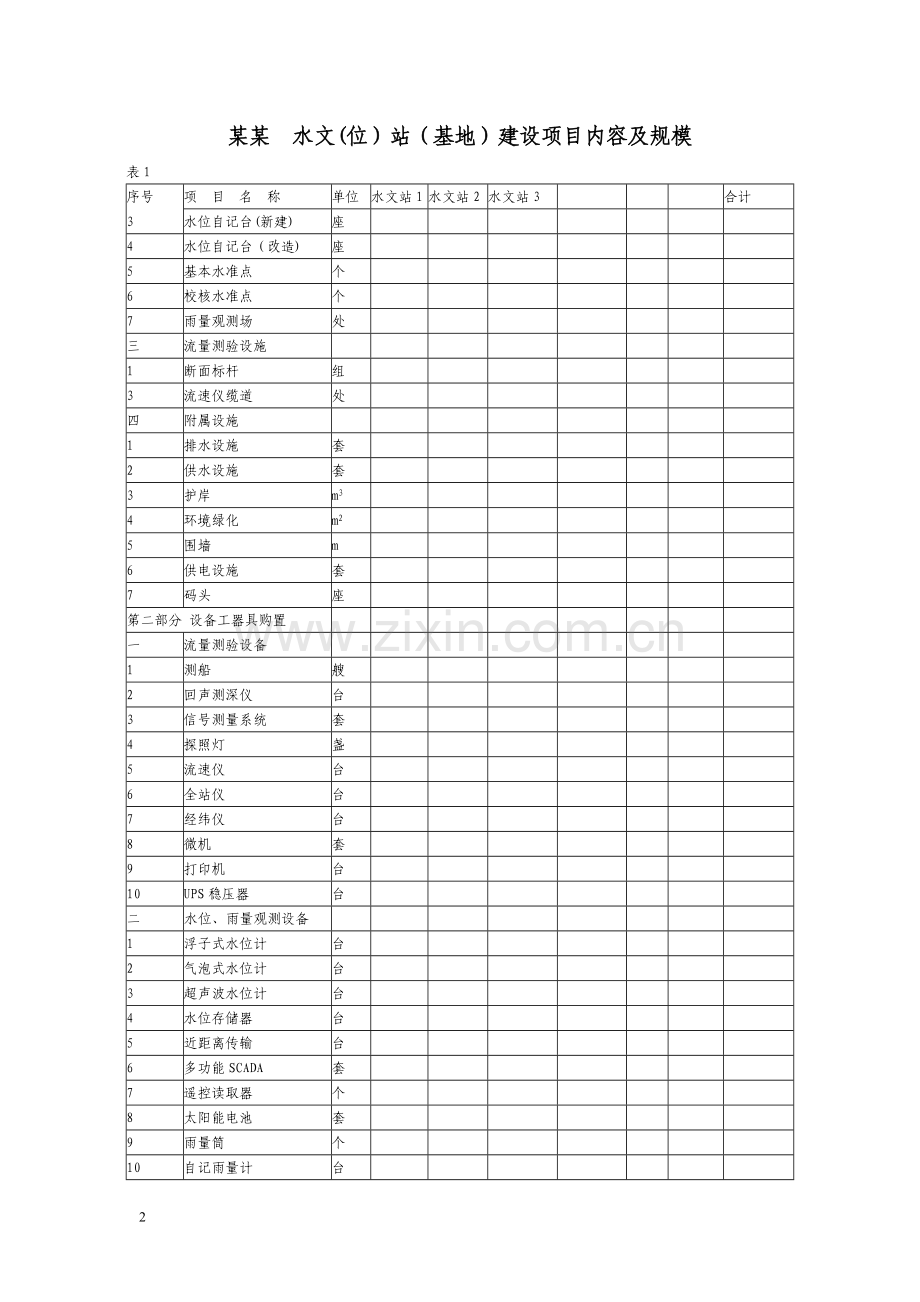 中央直属水文基础设施工程.doc_第2页