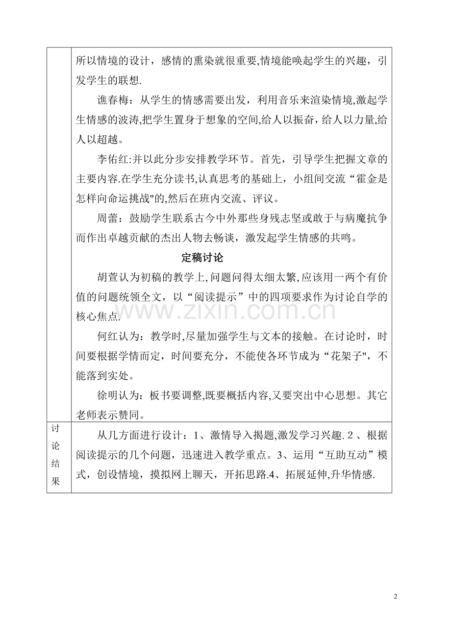 小学语文集体备课记录表[1].doc_第2页