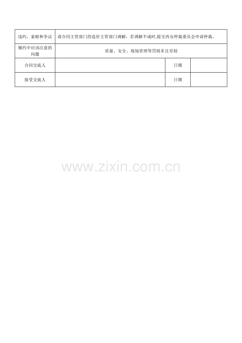 工程施工合同交底记录.docx_第2页