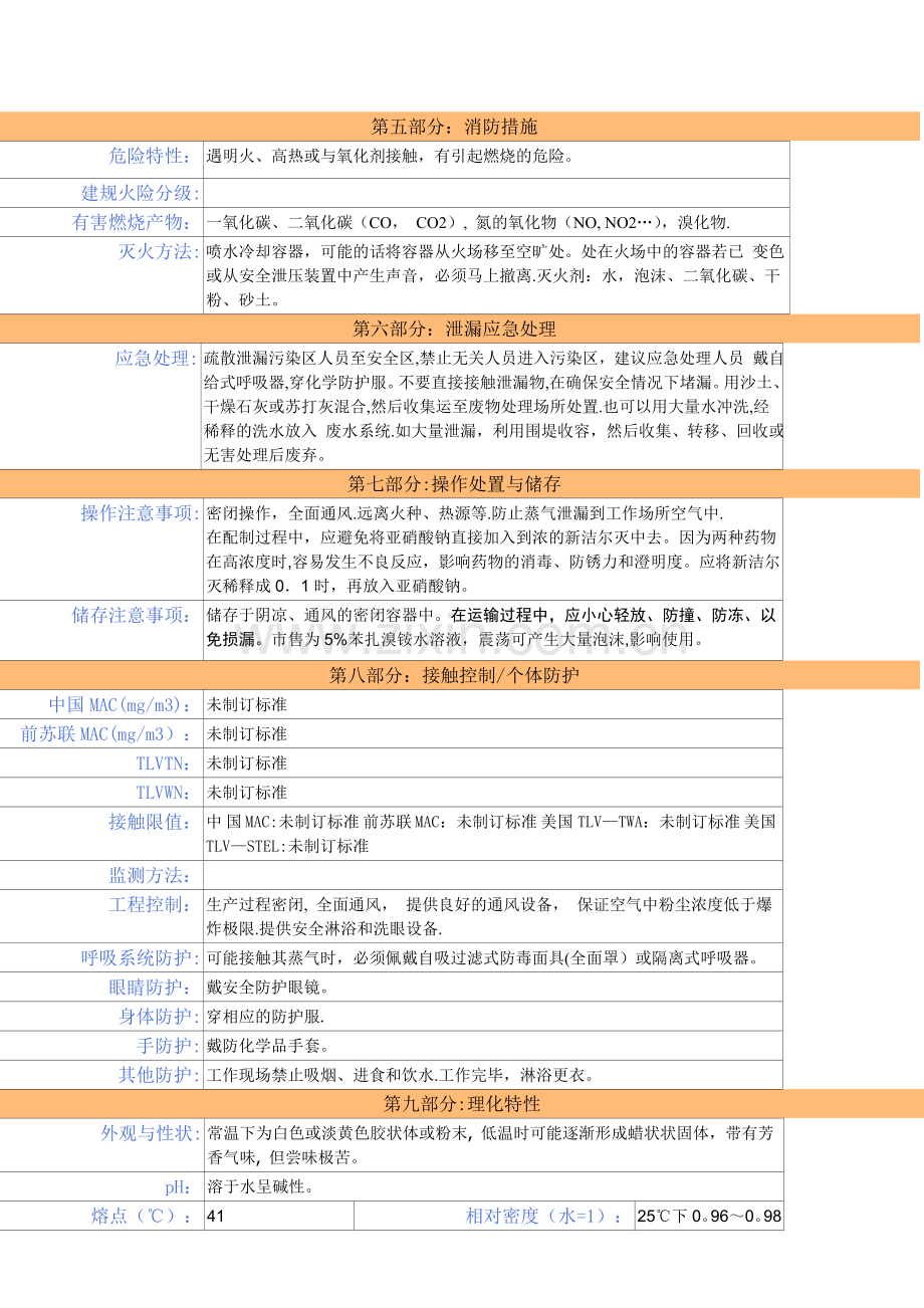 新洁尔灭安全技术说明书.doc_第2页