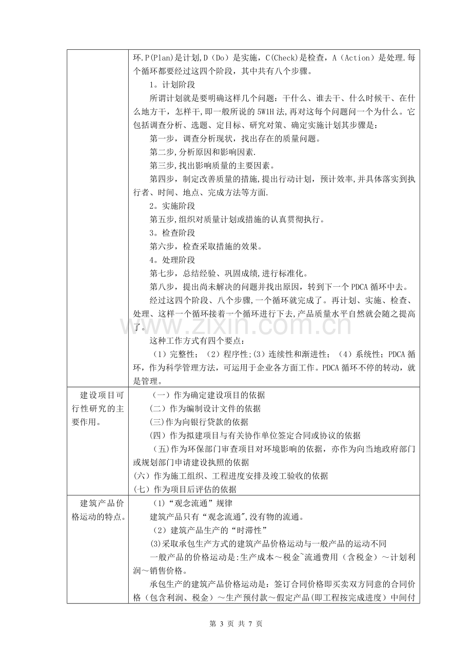 建筑经济与企业管理复习思考题2017.11.doc_第3页