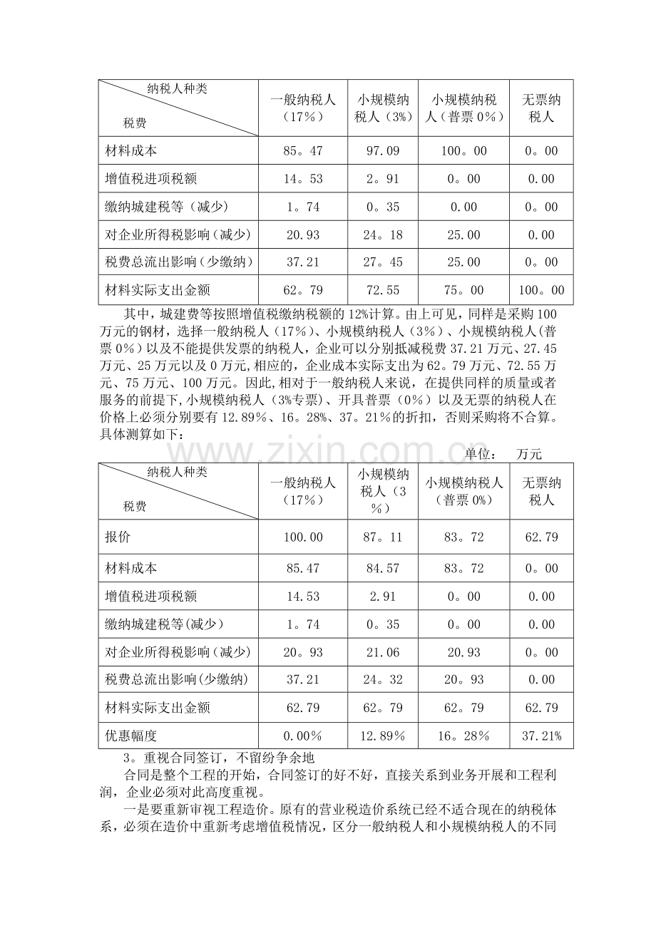 浅谈建筑施工企业在“营改增”后的税收风险与对策3.doc_第3页