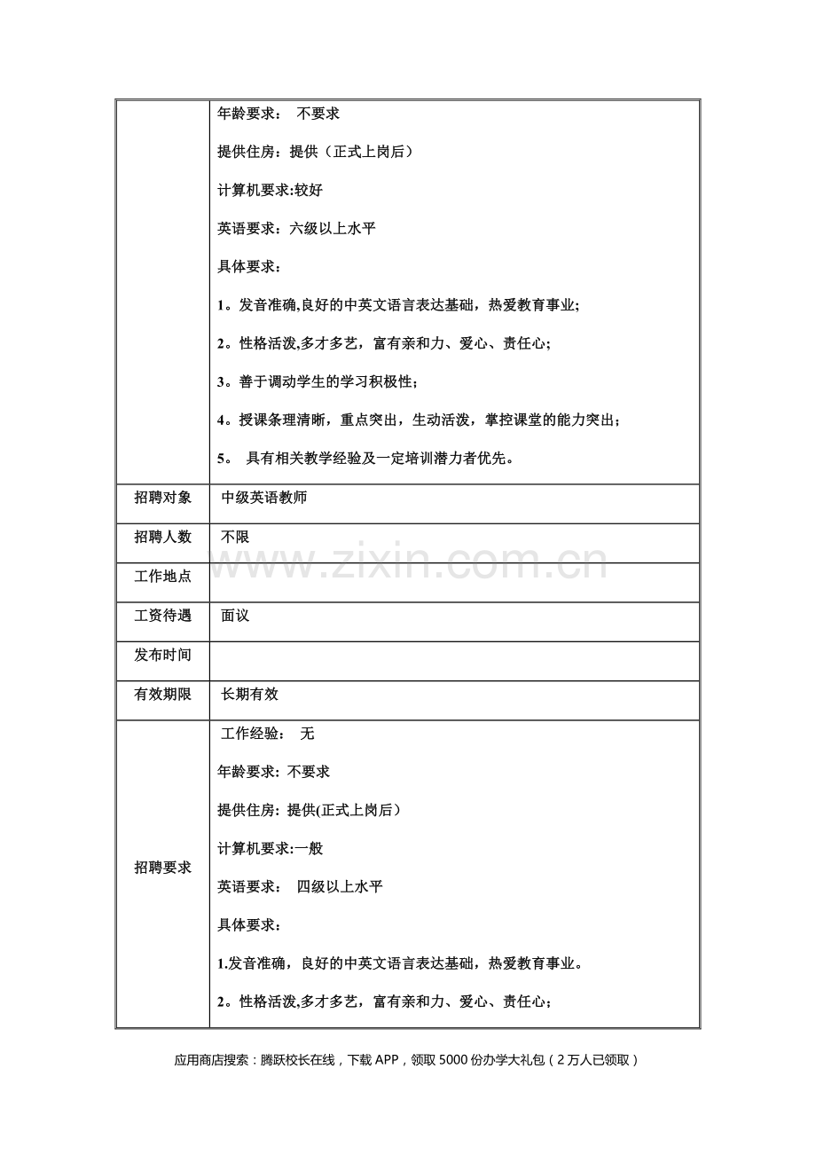 培训机构各岗位招聘标准.doc_第3页