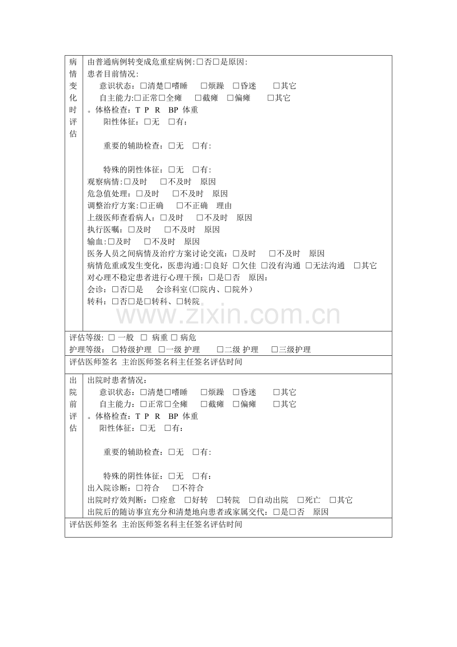 新生儿-入院病人风险评估表1.doc_第2页