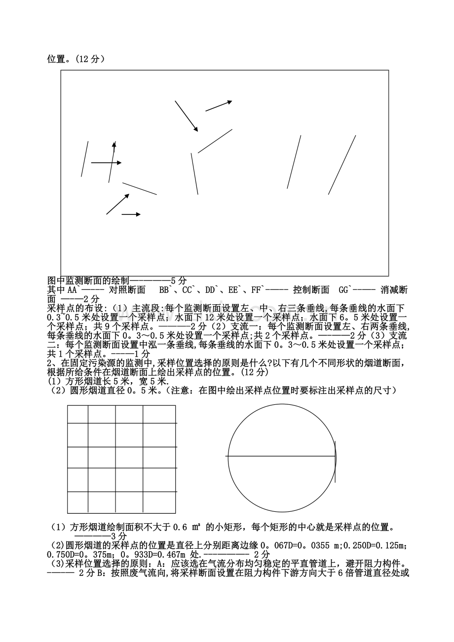 环境监测试题及答案-汇总.doc_第3页