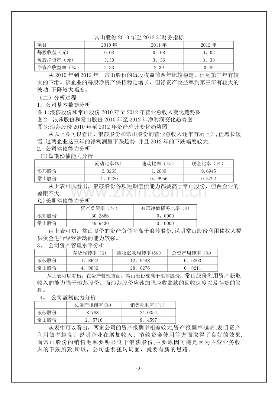 上市公司财务报表分析报告作业.doc_第3页