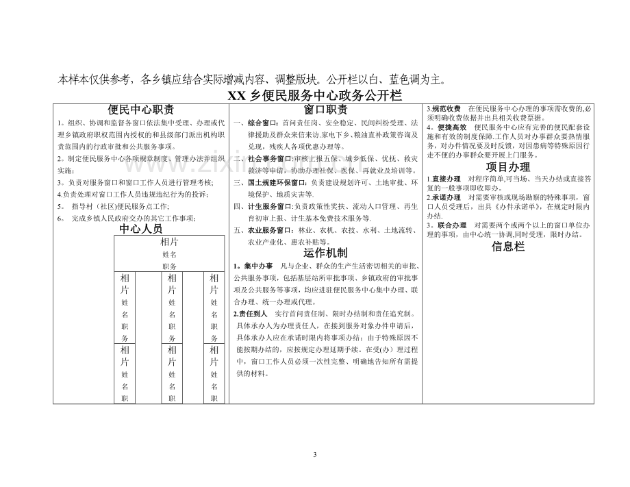 乡镇便民服务中心标准化建设方案.doc_第3页