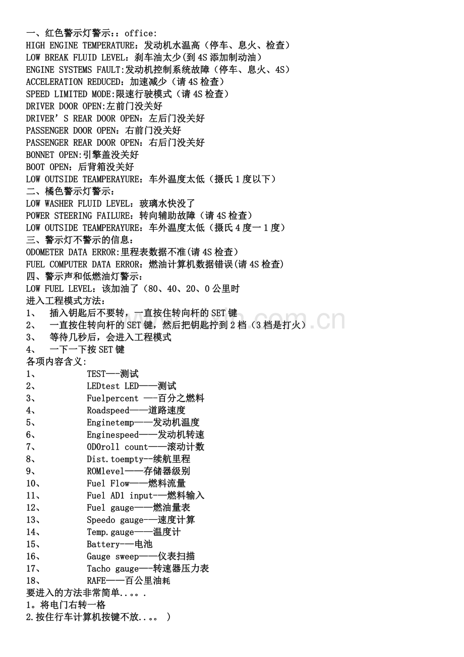 福克斯中英文仪表信息.doc_第1页