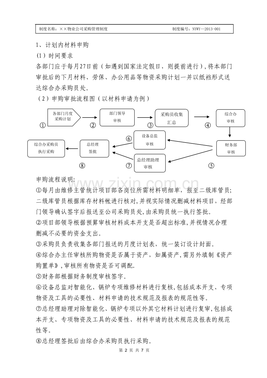 物业公司材料采购管理规定.doc_第2页