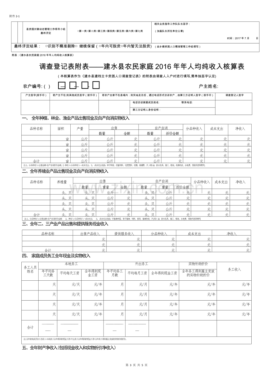 建档立卡贫困户调查登记表.doc_第3页